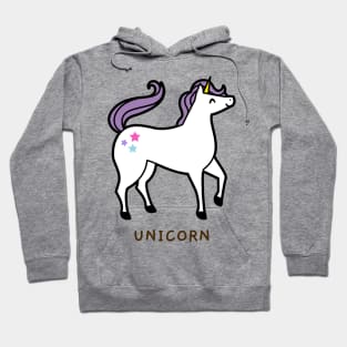 Cute Pastel Unicorn Hoodie